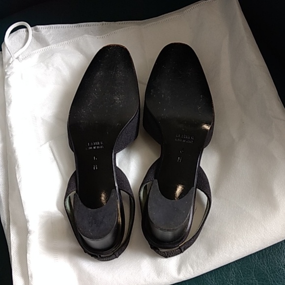 Ysl sling back with block heels - Picture 4 of 5